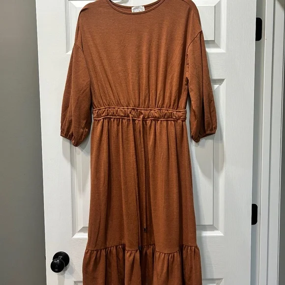 Dainty Jewells Dress in Rust Orange Size Small - Picture 1 of 2
